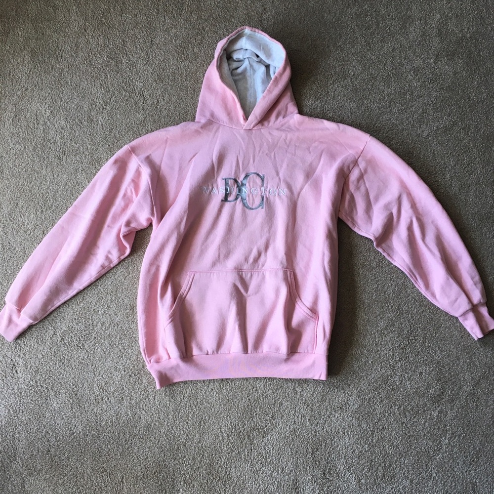 Washington DC pink hoodie medium size